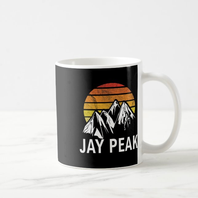 Jay Peak Vermont New England Usa Ski Resort Snowbo Coffee Mug (Right)