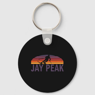 Jay Peak Vermont New England Usa Ski Resort Snowbo Key Ring