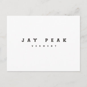 Jay Peak Vermont Postcard