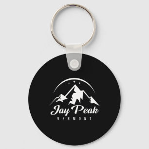 Jay Peak Vermont Ski Resort Skiing Snowboarding Key Ring
