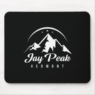 Jay Peak Vermont Ski Resort Skiing Snowboarding Mouse Mat