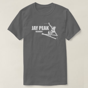 Jay Peak Vermont Skier T-Shirt
