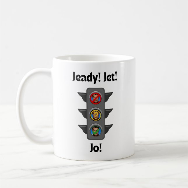 Jayce Stoplight Coffee Mug (Left)