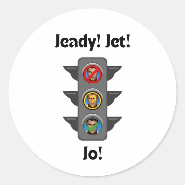 Jayce Stoplight Sticker (Front)