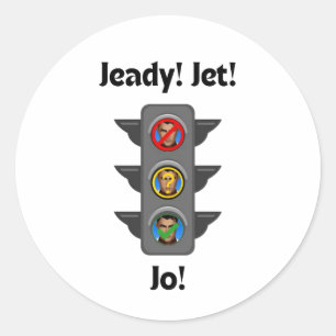 Jayce Stoplight Sticker