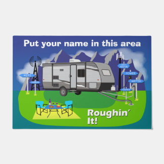Jayco Jayflight Travel Trailer Design Roughin' It Doormat