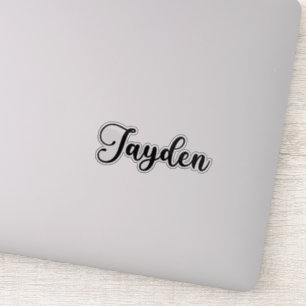 Jayden Name - Handwritten Calligraphy