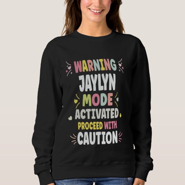 JAYLYN Personalised Women's Gift Custom JAYLYN Sweatshirt (Front)