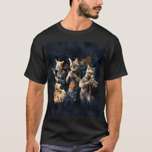 Jaz Cat Grunge T-Shirt
