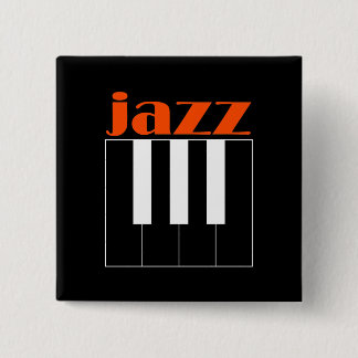 Jazz 15 Cm Square Badge