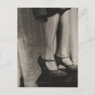 Jazz Age Flapper Girl Postcard