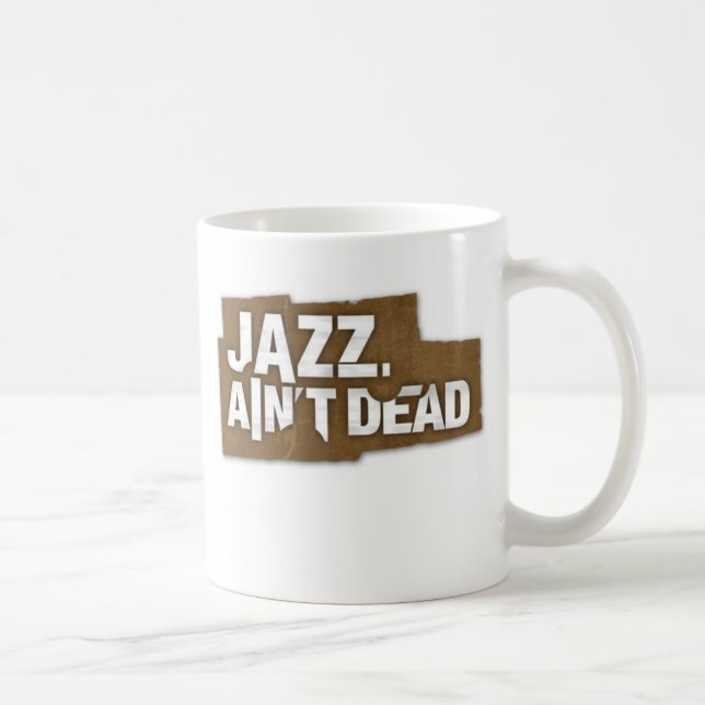 JAZZ AIN'T DEAD Logo Mug (Right)