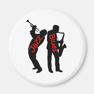 Jazz and Blues Magnet