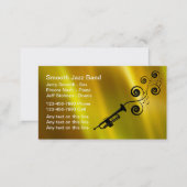 Jazz Band Business Cards (Front/Back)
