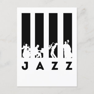 Jazz Band Postcard