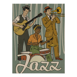 Jazz Band Poster