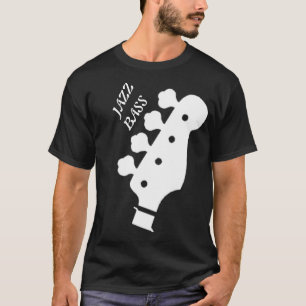 Jazz bass black t-shirt