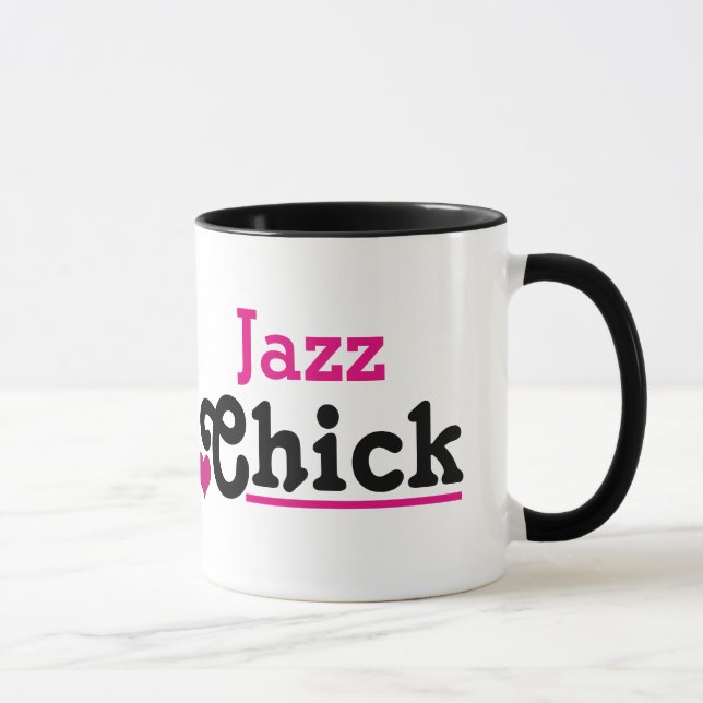Jazz Chick Mug (Right)