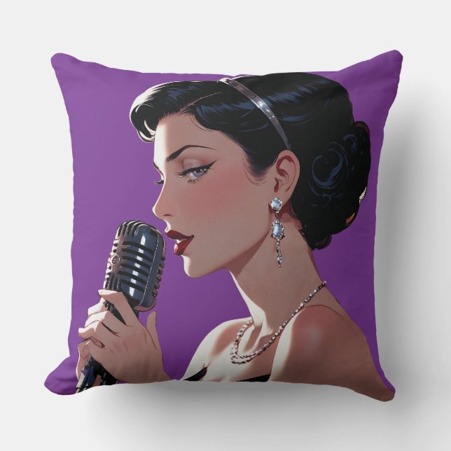 Jazz Club Cushion (Front)
