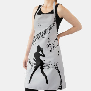 Jazz Dance Silver Apron