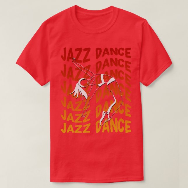 Jazz Dance T-Shirt (Design Front)