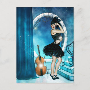 Jazz Dancer Postcard
