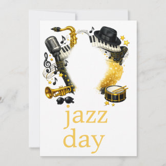 jazz day invitation