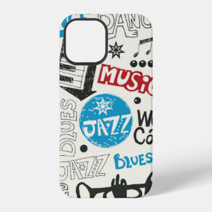 jazz doodle mix iPhone 12 case