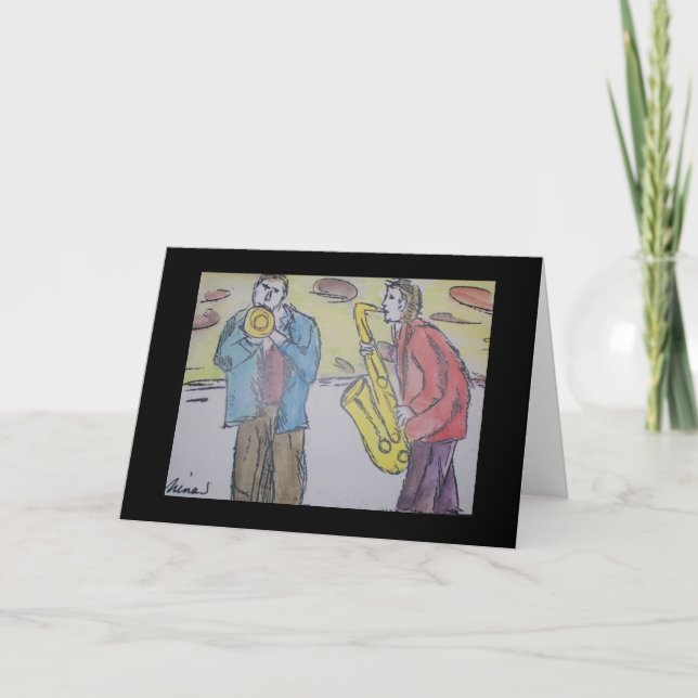 JAZZ DUO CARD (Front)