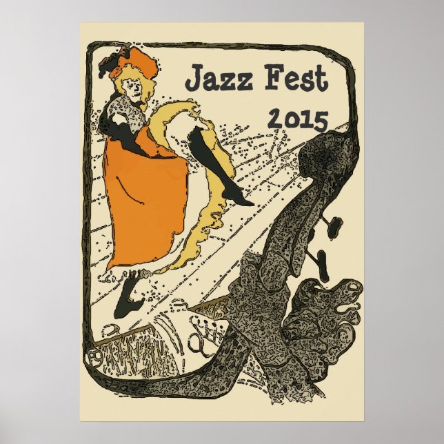 Jazz Fest 2015 Poster (Front)