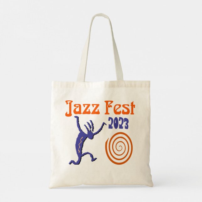 Jazz Fest personalised Spiral Tote Bag (Back)