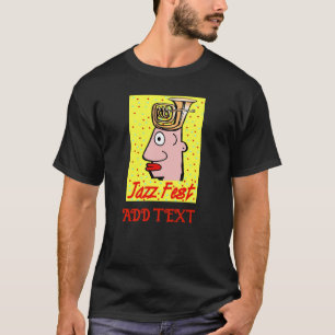 Jazz Fest Tuba Head T-Shirt