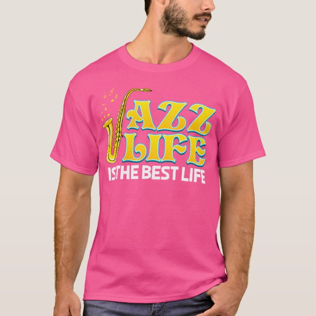 Jazz Festival Tshirt For Jazz Lover (Front)