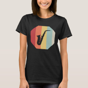 Jazz for Men Musician Saxophonist Women Vintage Y T-Shirt