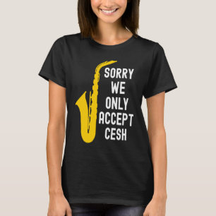 Jazz For Women Youth And Men Saxophone Instrument T-Shirt