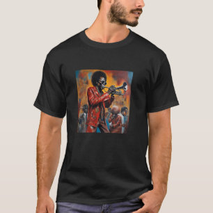 Jazz Funk & Soul - Afro Retro Vintage Music T-Shirt