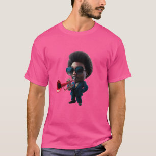 Jazz Funk & Soul - Afro Retro Vintage Music T-Shirt