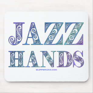 Jazz Hands Mouse Mat