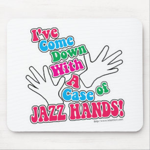 Jazz Hands! Mouse Mat