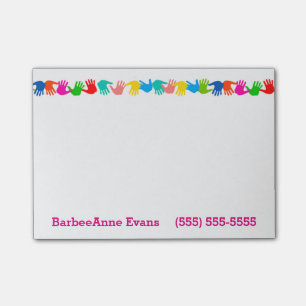 Jazz Hands Post-it Notes