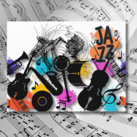Jazz in Motion – Bold Musical Abstract