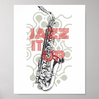 Jazz it up poster