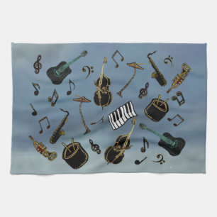 Jazz it Up Tea Towel