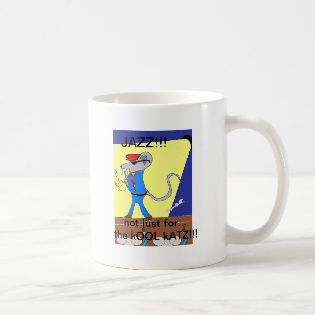 jazz lover designs coffee mug (Right)
