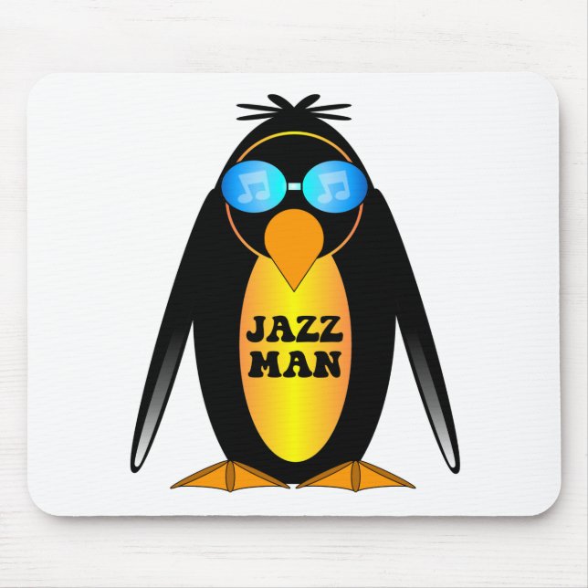 Jazz Man Mouse Mat (Front)