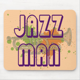 JAZZ MAN MOUSE MAT