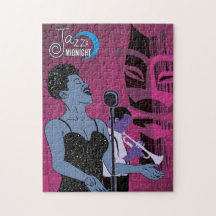 Jazz Midnight nightclub singer puzzle