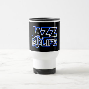 Jazz mug - choose style & colour