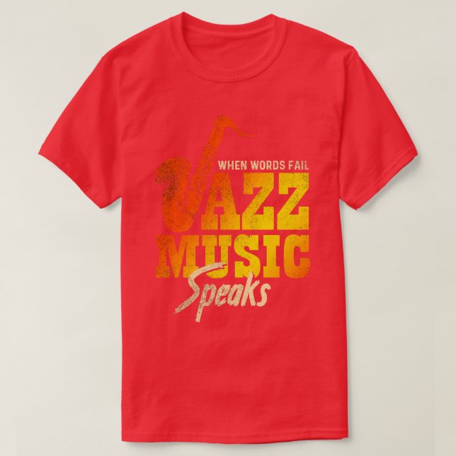 Jazz Music 12 T-Shirt (Design Front)