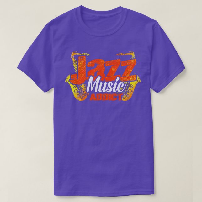 Jazz Music 16 T-Shirt (Design Front)